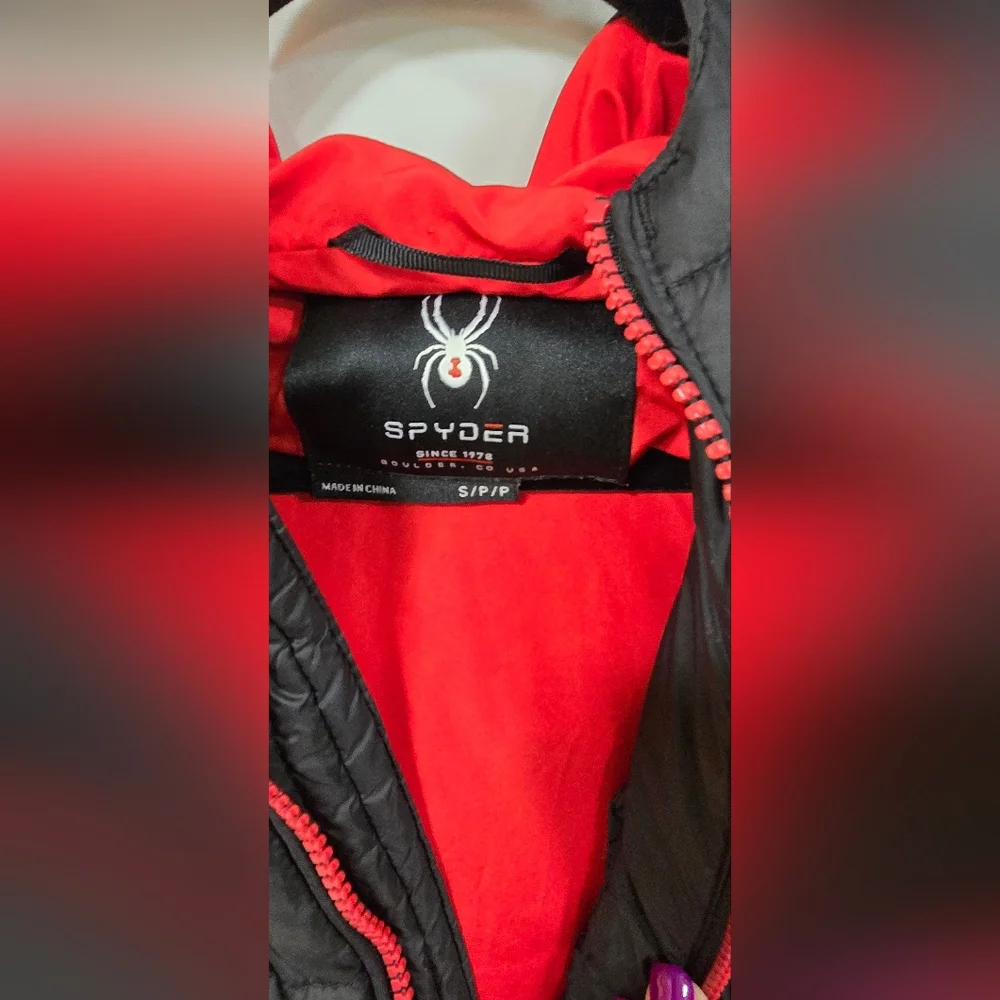 Spyder men S/P Nexus jacket black / red insulated puffer gorpcore hiking outside